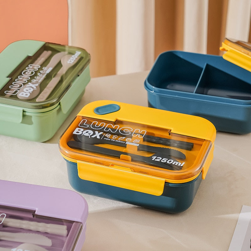 Durable Microwavable Prep Lunch Box