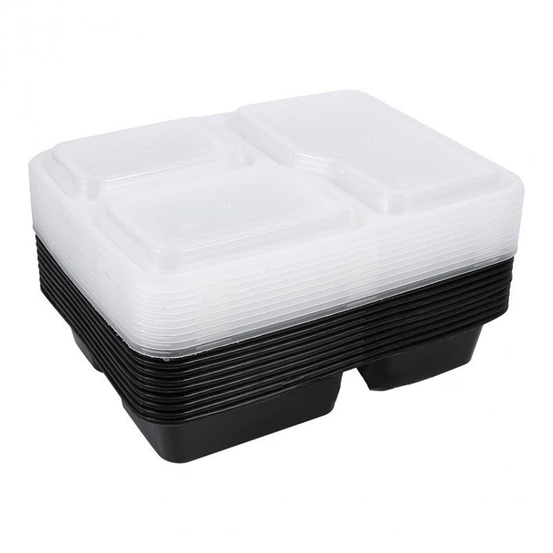 Plastic Reusable Meal Prep Box