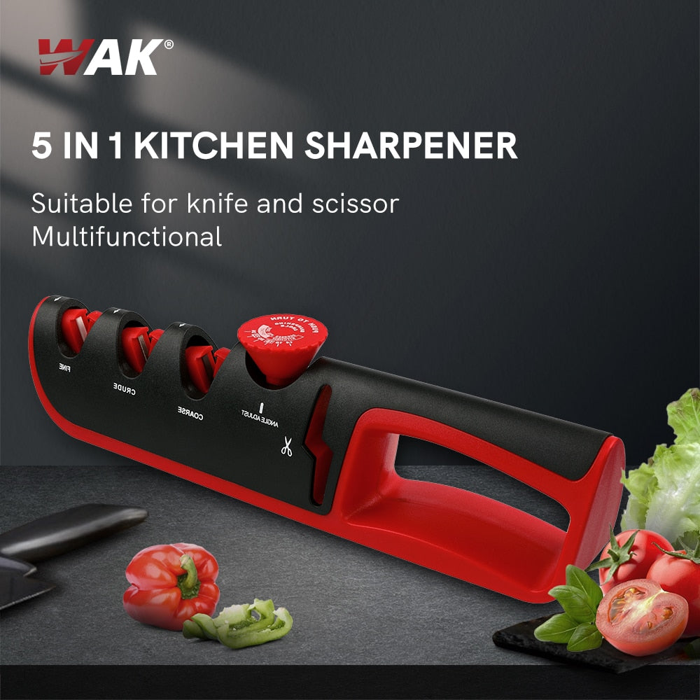 WAK 5 in 1 Adjustable Knife Sharpener.